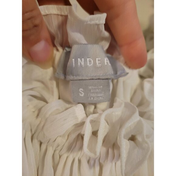Finders Keepers Mateo Playsuit in Cloud White Size Small - Picture 5 of 8